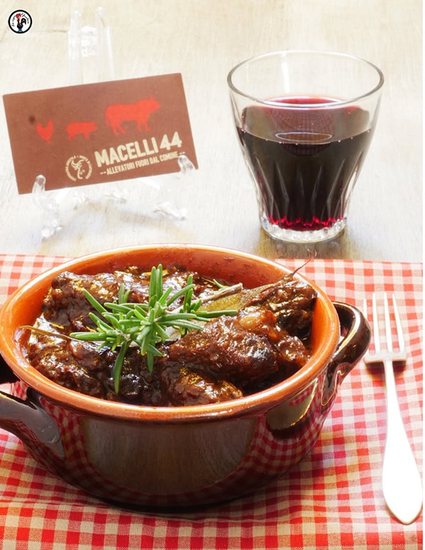ricetta spezzatno con le prugne