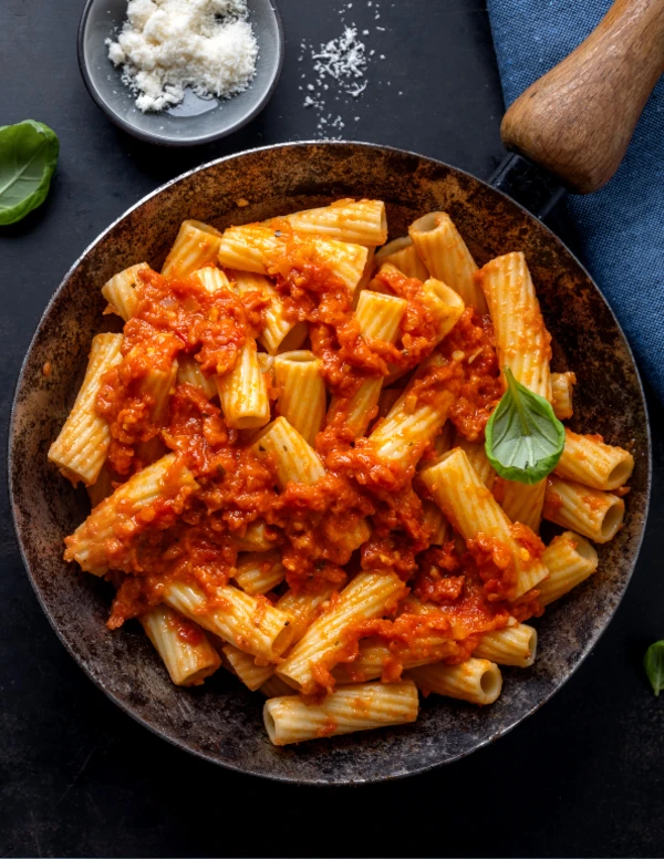 Rigatoni Amatriciana Ricetta Macelli44
